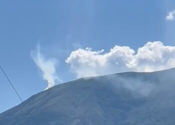 Incendio a Monte Rotondo, si espande velocemente: preoccupazione a Rocca di Mezzo