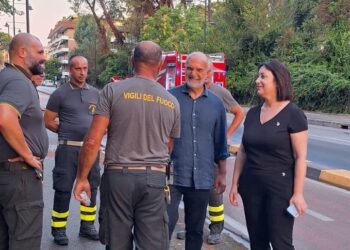 Incendio nella pineta Dannunziana, Masci: “Per un attimo ho rivissuto l’incubo del 2021”