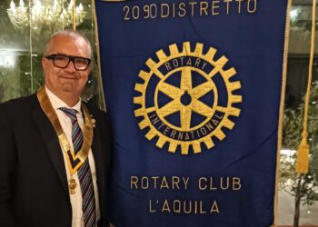 Roberto Maccarrone è il nuovo presidente del Rotary Club L’Aquila