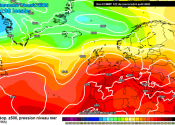 Il meteo in Abruzzo 7 – 13 agosto: anticiclone sub tropicale in rinforzo che garantirà tempo generalmente stabile e temperature in aumento