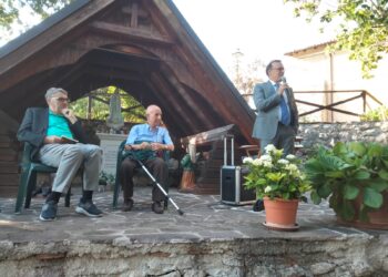 “Giardino della Memoria e della Biodiversità” di Lucoli l’incontro con Giustino Parisse e il racconto della riscossa aquilana