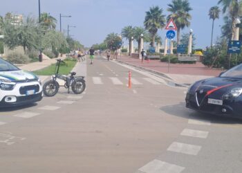Giulianova, maxi controlli sulle bici elettriche modificate: sette sequestri e multe per 31mila euro