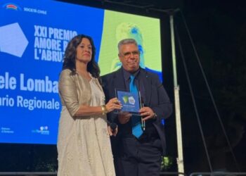 A Michele Lombardo il Premio “Amore per l’Abruzzo 2025”