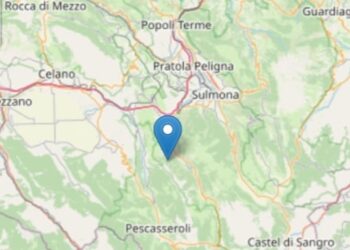 Terremoto tra la Valle Peligna e la Marsica: scossa di magnitudo 3.1 nella notte