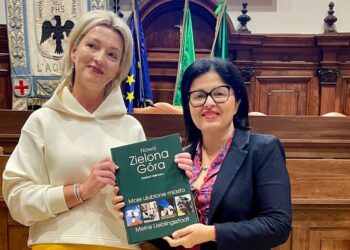 L’assessore Lancia accoglie gli studenti di Zielona Gora, cittadina polacca gemellata con L’Aquila