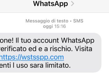 Attenzione alle truffe su WhatsApp, polizia: non cliccare sul link che chiede dati personali