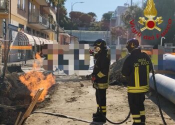Paura a Pescara, perdita di gas causa un rogo: intervengono i Vigili del fuoco