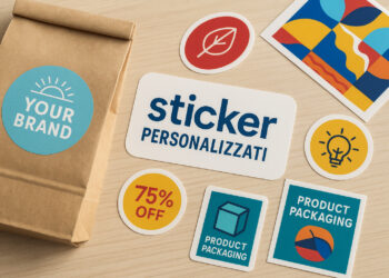 Come gli sticker personalizzati valorizzano l’immagine di brand e prodotti