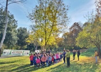 Laboratori didattici del WWF Teramo nel Parco fluviale del Vezzola con le bambine e i bambini della Scuola Primaria “San Giorgio”