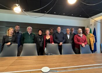 Formazione e sicurezza, visita di una delegazione del Consiglio comunale dell’Aquila alla scuola edile di San Vittorino