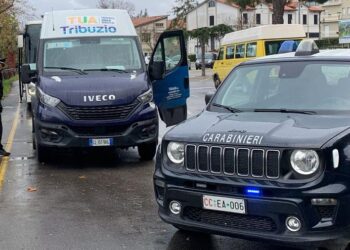 Si intrufola nel deposito e ruba un bus: carabinieri lo bloccano durante la fuga