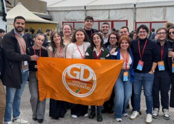 Giovani Democratici in congresso a Napoli, Gileno coordinatore vertice nazionale