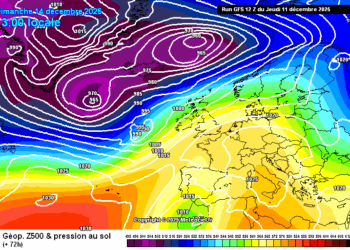 Il meteo in Abruzzo 12 – 17 dicembre: continueranno le condizioni anticicloniche, mercoledì un probabile e lieve indebolimento