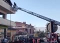 Paura ad Avezzano, fiamme in una palazzina di via XX Settembre: intervengono i Vigili del fuoco