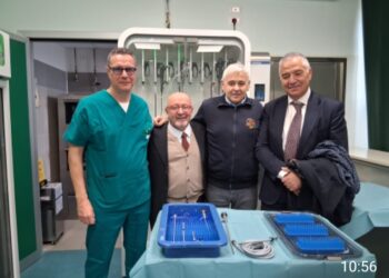 Donato un toracoscopio alla Pneumologia dell’ospedale dell’Aquila