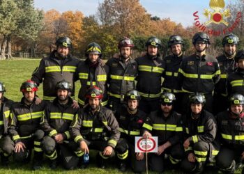 Vigili del fuoco, topografia applicata al soccorso e patente terza categoria: corsi portati a termine con successo