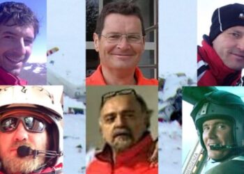 Tragedia dell’elisoccorso sul Monte Cefalone, Rocca di Cambio ricorda le sei vittime a nove anni dalla tragedia