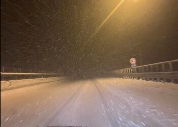 Nevicate a quote basse in Abruzzo: allerta per il pomeriggio del 6 gennaio e le successive 24–36 ore
