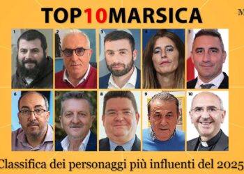 La classifica dei marsicani più influenti del 2025: primo fra Emiliano, l’ambasciatore del silenzio in tv