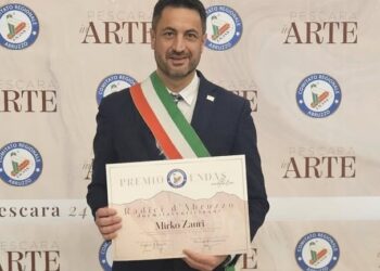 Premio Endas radici d’Abruzzo al sindaco di Pescina Mirko Zauri