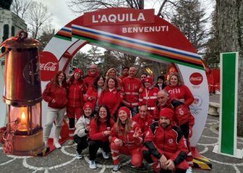 Tedofori marsicani protagonisti della 27esima tappa della Fiamma Olimpica in Italia