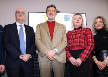 Solidarietà Abruzzo-Ucraina: otto autobus TUA donati alla città di Leopoli