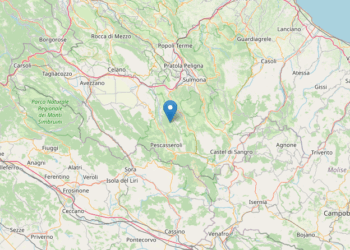 Scossa di terremoto di magnitudo 2.6 nel territorio di Bisegna