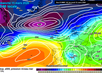 Il meteo in Abruzzo 13 – 18 marzo: condizioni spesso tra addensamenti e schiarite ove potranno trovare spazio dei fenomeni anche ben organizzati