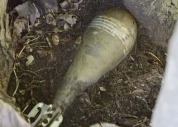 Bomba inesplosa trovata in un cantiere a Pescasseroli, gli artificieri la fanno brillare