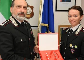 Carabinieri Forestali L’Aquila, il Tenente Emidia Santini  promossa al grado di Capitano