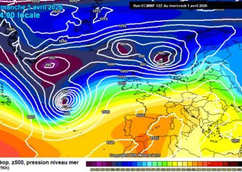 Il meteo in Abruzzo 2 – 8 aprile: ancora precipitazioni, week end pasquale con bel tempo e sensibile aumento delle temperature