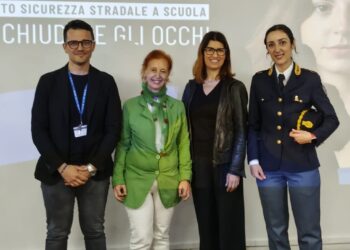 Giovani e sicurezza stradale: all’Istituto Volta incontro con Polizia e ASPI