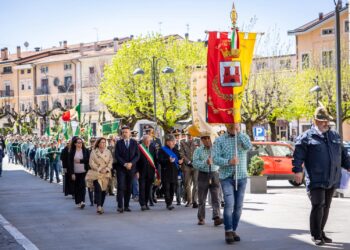 Castel di Sangro al centro della storia, Piazza Plebiscito gremita per l’Unità d’Italia con le massime autorità