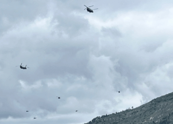 Velivoli militari avvistati nella zona dell’Ospedale all’Aquila
