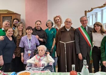 La Casa Religiosa Antoniano di Lanciano in festa per i 100 anni di Concettina Meo