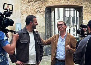 D’Amore e d’Abruzzo, Paride Vitale e Davide Nanni a Tagliacozzo per le riprese