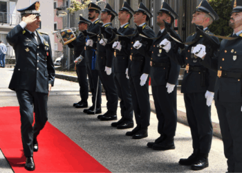 Il generale del corpo d’armata Magliocco in visita al Comando Regionale Abruzzo