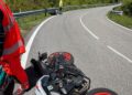 Paura sulla Tiburtina, due motociclette coinvolte in un incidente