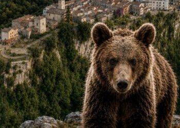 Avvistato un giovane orso a Roccamorice: il Comune invita alla prudenza e alla collaborazione