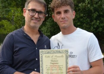 Pianella omaggia Matteo Dagasso, giovane promessa del calcio italiano