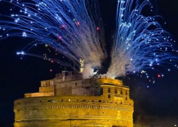 La Marsica accende la festa di Roma, spettacolo nei cieli grazie alla pirotecnica Paolelli