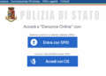 Denunce online: attivo il nuovo servizio della Polizia di Stato