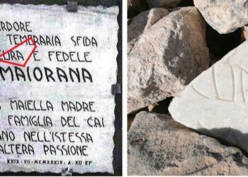 Sulla Maiella spunta una lapide degli anni ’30 in onore dell’alpinista abruzzese Falco Maiorano