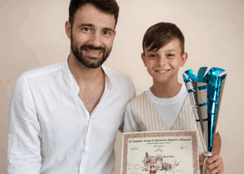 L’abruzzese Manuel Di Menco, a soli 10 anni, campione europeo di organetto