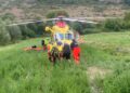 Paura a Orticola, cade durante la cavalcata e il cavallo lo schiaccia: interviene l’elisoccorso