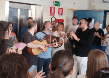Ospedale Mazzini, la musica de “La Notte dei Serpenti” porta emozione tra i pazienti