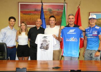 La Regione Abruzzo riceve la prima Maglia Iridata del Campionato Nazionale CSI di Cicloturismo