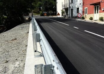 Strada provinciale 84, riaperto il tratto colpito dalla frana: completato il maxi intervento di messa in sicurezza