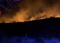 Roio brucia ancora: la notte più lunga tra le fiamme e la paura dei residenti