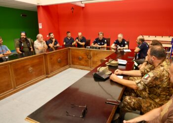 Incendio Monte Morrone: vertice al Centro Operativo Comunale di Popoli Terme